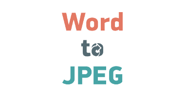 a JPEG – Convierta archivos Word a JPEG online